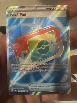Poke Pad - 113/88 Full Art Secret Rare Pokemon Card - Perfect Order - NM - Image 1