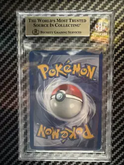 Pokemon TCG Rockets Moltres Holo Rare Card 12/132 Gym Heroes 1st Edition BGS 9.5 - Image 2