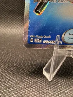 Night Stretcher Mega Evolution Holo Card 173/132 NM Condition Pokemon - Image 4
