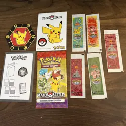 POKEMON MCDONALDS CARDS UNOPENED 2023/ TOPPS LOLLIPOPS STICKERS 1999 - Image 1