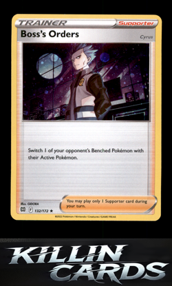 Boss's Orders (Cyrus) - 132/172 (Cosmos Holo) 132/172 Promo Miscellaneous Cards - Image 1