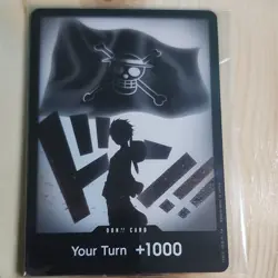 Bandai One Piece CCG Don!! Card Luffy Your Turn +1000 Regular Don!! - Image 1