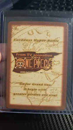 BANDAI One Piece Hyper Battle C365 LUFFY RODGERS HOLO FOIL SCARCE EARLY CARD TCG - Image 2