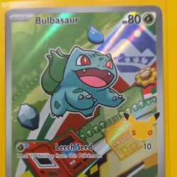Pokemon Holo Card Lot Bulbasaur Charmander Squirtle 3 Cards Nintendo English - Image 2