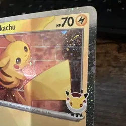 Pikachu - 051/162 Miscellaneous Cards & Products Holo Huge Tail Swirl - Image 2