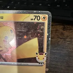 Pikachu - 051/162 Miscellaneous Cards & Products Holo Huge Tail Swirl - Image 5