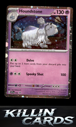 Houndstone - 042 (Cosmos Holo) 042 Promo Blister Exclusives Pokemon Card NM - Image 1