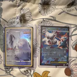 Pokemon Abomasnow & Mega Abomasnow EX Sword & Shield XY 2 Card Lot Holo English - Image 1