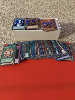 Yu-Gi-Oh cards Lot. 300 Plus Cards With Over 100 Holos. - Image 1