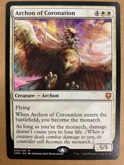 MTG 1x Archon of Coronation # 9 Commander Legends Magic the Gathering Card x1 NM - Image 1