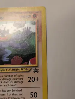 Machamp 43 Black Star Rare Promo Pokemon Card WOTC Light To Moderate Play - Image 5