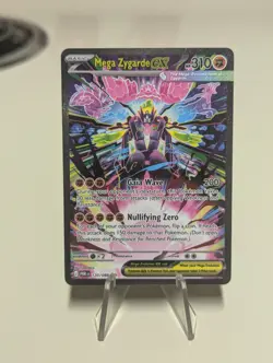 Mega Zygarde EX Perfect Order SIR 120/088 Pokemon Card TCG Near Mint - Image 1