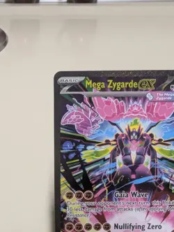 Mega Zygarde EX Perfect Order SIR 120/088 Pokemon Card TCG Near Mint - Image 2