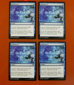4x Spell Pierce | Kamigawa Neon Dynasty | MTG Magic Cards playset standard - Image 1