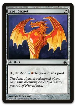 Izzet Signet #152 (NM) Guildpact GPT Magic MTG - Image 1
