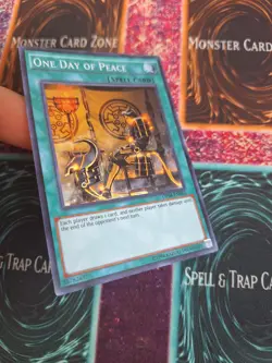 Yu-Gi-Oh! One Day of Peace OP04-EN012 Super Rare Unlimited Near Mint - Image 2