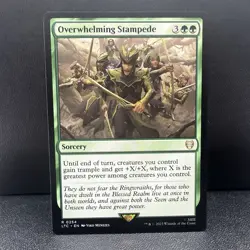 Overwhelming Stampede #192 (NM) (DSC) (Non-Foil) MTG Magic Lord of the Rings - Image 2