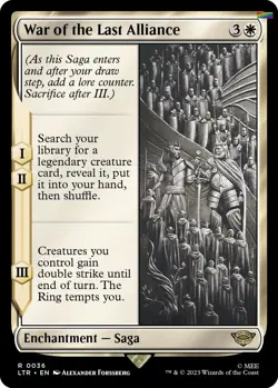 War of the Last Alliance [LTR - 36] - LP [Foil] TCG MTG - Image 1