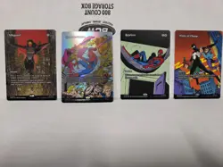 Feed the Swarm (Borderless) Marvel Universe Eternal-Legal Foil Mtg Spiderman Lot - Image 1