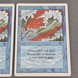 4x Blue Elemental Blast X4 MTG Revised Edition Magic The Gathering LP Playset - Image 3