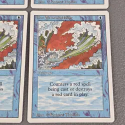 4x Blue Elemental Blast X4 MTG Revised Edition Magic The Gathering LP Playset - Image 5