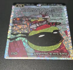 Dark Leo & Shredder (TMT 0299) - Fracture FOIL Showcase - Image 4