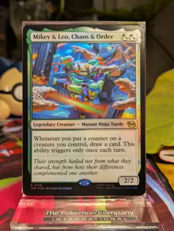 Mikey & Leo, Chaos &Order Foil NM - Image 1