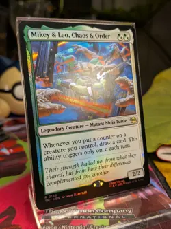 Mikey & Leo, Chaos &Order Foil NM - Image 2