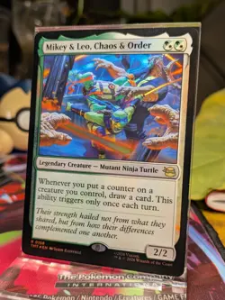 Mikey & Leo, Chaos &Order Foil NM - Image 3