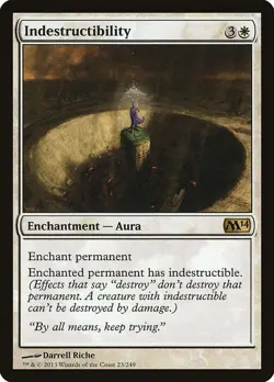 Indestructibility [Magic 2014] Magic MTG - Image 1