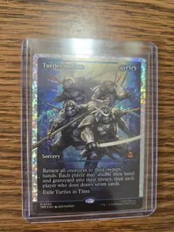 Turtles in Time (Showcase) (Fracture Foil) Teenage Mutant Ninja Turtles Foil - Image 1