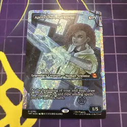 April O'Neil, Hacktivist (0292) (Showcase) (Fracture Foil) Teenage Mutant Ninja - Image 1