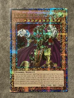 Eldlich the Golden Lord Quarter Century Secret Rare RA01-EN019 1st Ed Yu-Gi-Oh! - Image 1