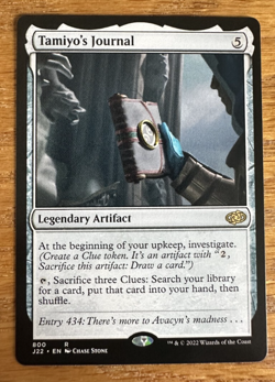 MTG Jumpstart 2022, Tamiyo's Journal - Image 1