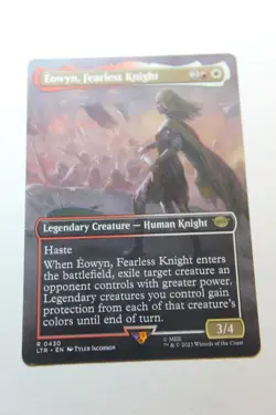 MTG Eowyn Fearless Knight x1- Borderless-The Lord of the Rings: Tales of Middle- - Image 1