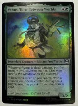 Venus, Torn Between Worlds *Foil* TMNT MTG - Image 1