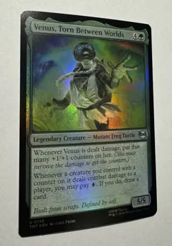 Venus, Torn Between Worlds *Foil* TMNT MTG - Image 2