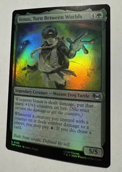 Venus, Torn Between Worlds *Foil* TMNT MTG - Image 3