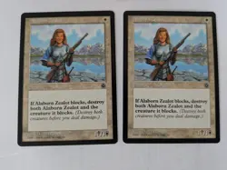 2 Alaborn Zealot Portal MTG NM Free shipping with tracking - Image 1