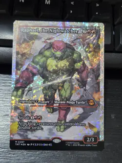 Raphael The Nightwatcher MTG 0297 M/NM Fracture Foil - Image 1