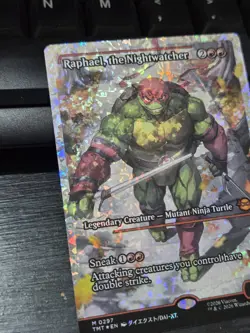 Raphael The Nightwatcher MTG 0297 M/NM Fracture Foil - Image 2