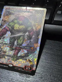 Raphael The Nightwatcher MTG 0297 M/NM Fracture Foil - Image 3