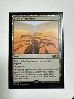 Field of the Dead, M20, Core Set 2020, MTG Magic the Gathering Modern Commander - Image 1
