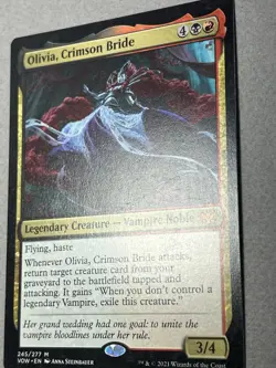 Olivia, Crimson Bride Innistrad: Crimson Vow 245 LP - Image 4