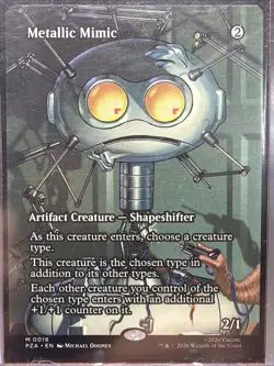 Metallic Mimic 0016 PZA Regular Teenage Mutant Ninja Turtles MTG - Image 2