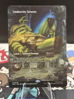 MTG: TMNT - Undercity Sewers (Borderless) Regular M 0020 - Image 1