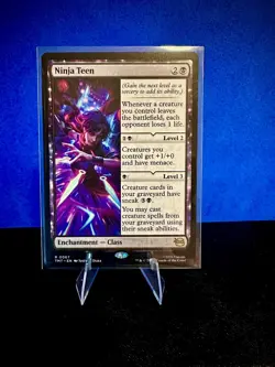 MTG Ninja Teen (Foil) - MTG: Teenage Mutant TMNT - #0067 - Image 1