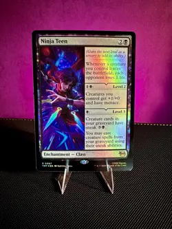 Ninja Teen (TMT 0067), Foil, Teenage Mutant Ninja Turtles, Magic The Gathering - Image 1