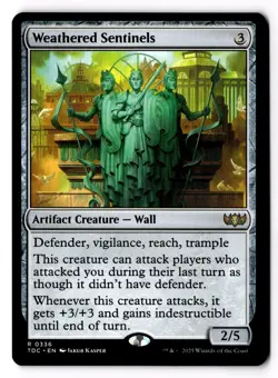 Weathered Sentinels 336 Commander: Tarkir: Dragonstorm Normal NM - Image 1