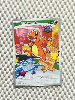 Charmander 038 Holo Promo Pokemon First Partner 30th Anniversary Promo ENG NM#65 - Image 1